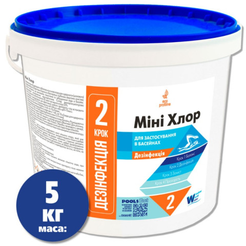 Мініхлор Window World Water 5 кг у таблетках (20 г)