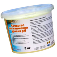 Засіб для зниження рівня pH Dr.Water PH-Minus 5 кг у гранулах. Бісульфат натрію
