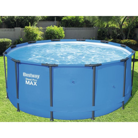 Каркасний басейн Bestway 366x133 см круглий без фільтра 11,2 м³ (15428)