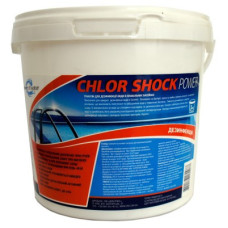 Гранули для шокової дезінфекції басейну Chlor shock Power, 1 кг Power of Water