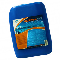Гіпохлорит натрію Power of Water Chlor Aqua Power 20 л рідкий. Рідкий хлор для дезінфекції води в басейні