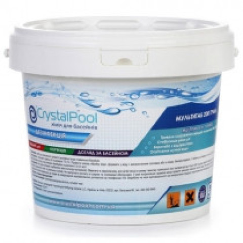 MultiTab 4-in-1 Small Crystal Pool для дезінфекції басейну, проти водоростей, для флокуляції, регулювання pH