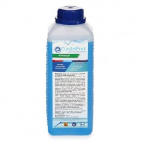 Альгіцид Algaecide Ultra Liquid Crystal Pool Австрія. Препарат проти водоростей для басейну Нове, Австрія, 20 л
