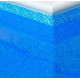 Плівка для басейну з ПВХ SBGD 160 Supra_Marble blue ELBTAL PLASTICS GmbH