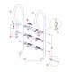 Драбина для басейну нержавіюча сталь 304 Kripsol Mixta MXI 5D 5 сходинок з поручнями без платформи
