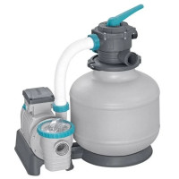 Фільтраційна установка для басейну Bestway FlowClear 58486 9.8 м³/год фільтр 385 мм. Підходить для басейнів Intex