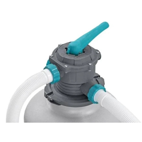 Фільтраційна установка для басейну Bestway FlowClear 58486 9.8 м³/год фільтр 385 мм. Підходить для басейнів Intex