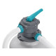 Фільтраційна установка для басейну Bestway FlowClear 58486 9.8 м³/год фільтр 385 мм. Підходить для басейнів Intex