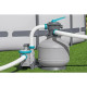 Фільтраційна установка для басейну Bestway FlowClear 58486 9.8 м³/год фільтр 385 мм. Підходить для басейнів Intex