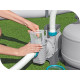Фільтраційна установка для басейну Bestway FlowClear 58486 9.8 м³/год фільтр 385 мм. Підходить для басейнів Intex