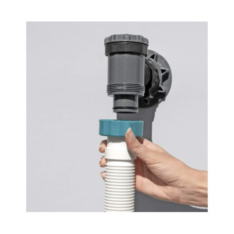 Фільтраційна установка для басейну Bestway FlowClear 58499 7.7 м³/год фільтр 320 мм. Підходить для басейнів Intex