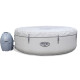 Надувний СПА-джакузі Bestway Lay-Z-Spa Paris 60013 круглий 196x66 см 4-6-місний аеромасаж LED-підсвітка