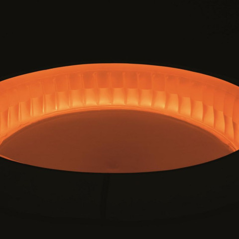 Надувний СПА-джакузі Bestway Lay-Z-Spa Paris 60013 круглий 196x66 см 4-6-місний аеромасаж LED-підсвітка