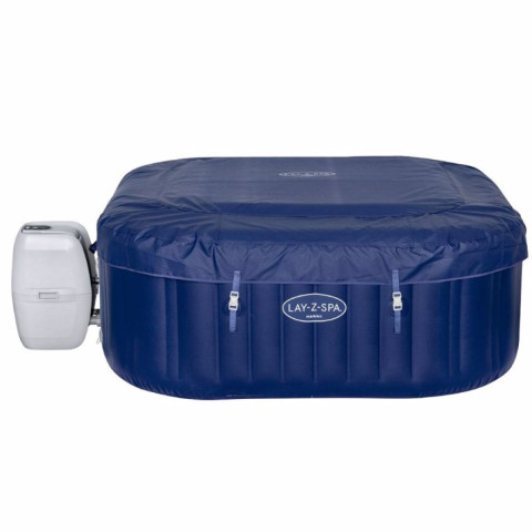 Надувний СПА-джакузі Bestway Hawaii Lay-Z-Spa квадратний 180x180x71 см 4-6-місний аеромасаж