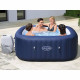 Надувний СПА-джакузі Bestway Hawaii Lay-Z-Spa квадратний 180x180x71 см 4-6-місний аеромасаж