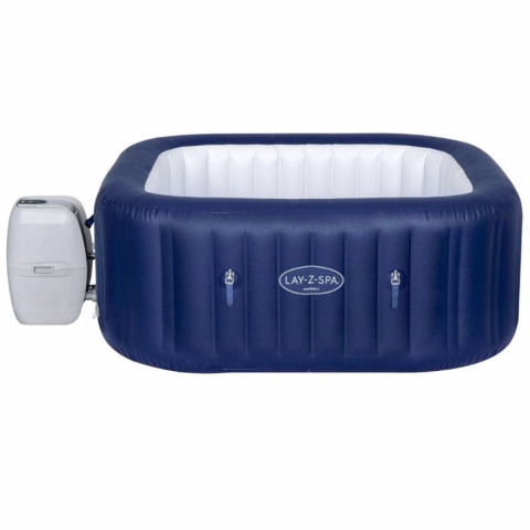 Надувний СПА-джакузі Bestway Hawaii Lay-Z-Spa квадратний 180x180x71 см 4-6-місний аеромасаж