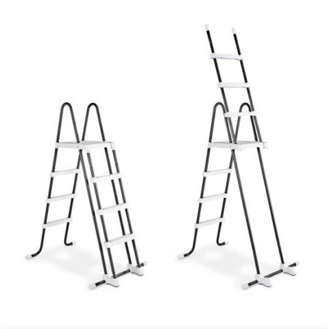 Нідерландський каркасний басейн EXIT Toys 450x122 см круглий з картриджним фільтром та куполом під камінь