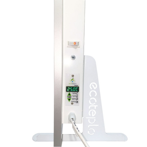 Керамічний обігрівач з терморегулятором до 15 м2 Ecoteplo AIR 700 ME, королівський мармур (60 х 60 см) 700 Вт