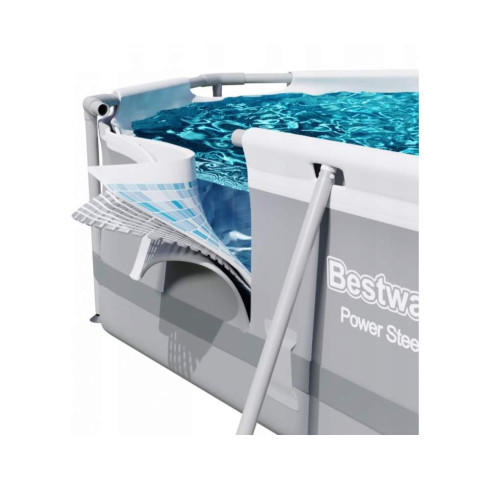 Каркасний басейн Bestway 305x200x84 см овальний з картриджним фільтром 3,7 м³ (5614А)