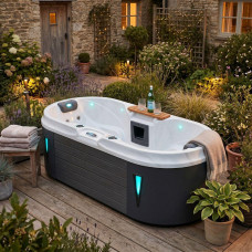 Гідромасажний СПА-басейн Passion Spas Bliss 225x100x80 см 2-місний 16 форсунок Нідерланди