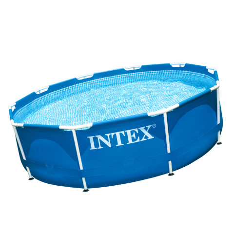 Каркасний басейн Intex 305x76 см круглий для дітей з картриджним фільтром 4,5 м³ (28202)