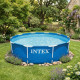 Каркасний басейн Intex 366x76 см круглий для дітей з картриджним фільтром 6,5 м³ (28212)