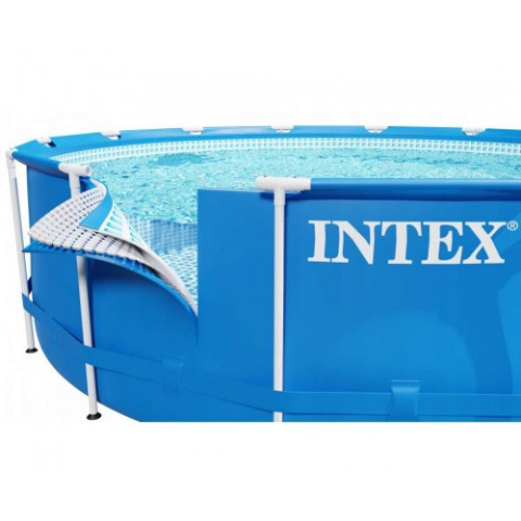 Каркасний басейн Intex 366x76 см круглий для дітей з картриджним фільтром 6,5 м³ (28212)
