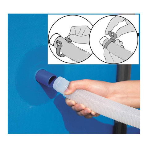 Фільтраційна установка для басейну Bestway FlowClear 58515 3 м³/год. Підходить для басейнів Intex