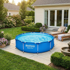 Каркасний басейн Bestway 305x76 см круглий для дітей без фільтра 4,7 м³ (56677)