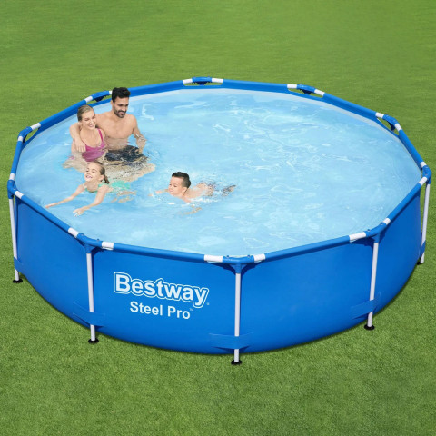 Каркасний басейн Bestway 305x76 см круглий для дітей без фільтра 4,7 м³ (56677)