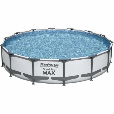 Каркасний басейн Bestway 427x84 см круглий з картриджним фільтром 10,2 м³ (56595)