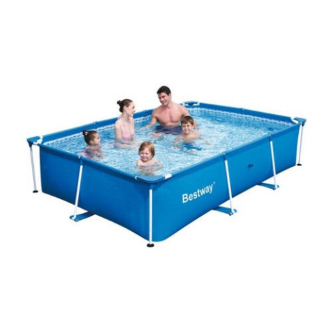 Каркасний басейн Bestway 300x201x66 см прямокутний для дітей без фільтра 3,3 м³ (56404)