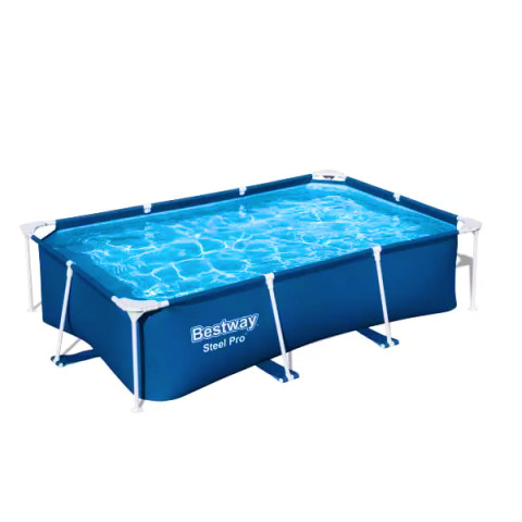 Каркасний басейн Bestway 300x201x66 см прямокутний для дітей без фільтра 3,3 м³ (56404)