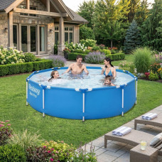 Каркасний басейн Bestway 366x76 см круглий для дітей без фільтра 6,5 м³ (56706)
