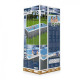 Каркасний басейн Bestway 132x640x274 см прямокутний великий з піщаним фільтром 19,3 м³ з драбиною та тентом (5612)