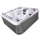 Гідромасажний СПА-басейн Wellis Elbrus 230 230x230x90 см 5-6-місний 42 форсунки Угорщина