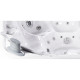 Гідромасажний СПА-басейн Wellis Elbrus 230 230x230x90 см 5-6-місний 42 форсунки Угорщина