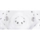 Гідромасажний СПА-басейн Wellis Elbrus 230 230x230x90 см 5-6-місний 42 форсунки Угорщина