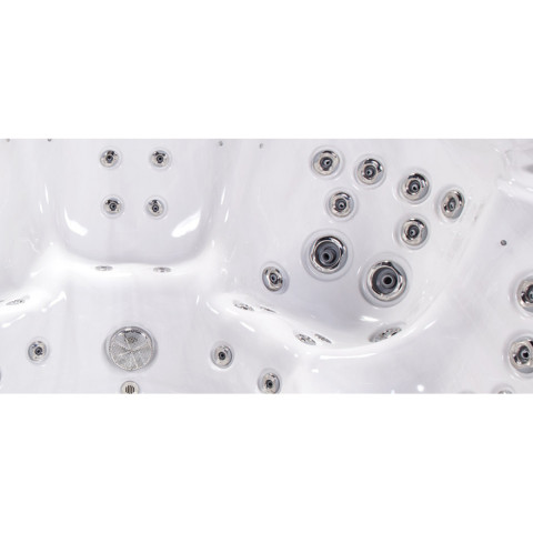 Гідромасажний СПА-басейн Wellis Elbrus 230 230x230x90 см 5-6-місний 42 форсунки Угорщина