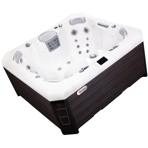 Гідромасажний СПА-басейн Wellis Marbella Standard 190x180x85 см 3-місний 36 форсунок Угорщина