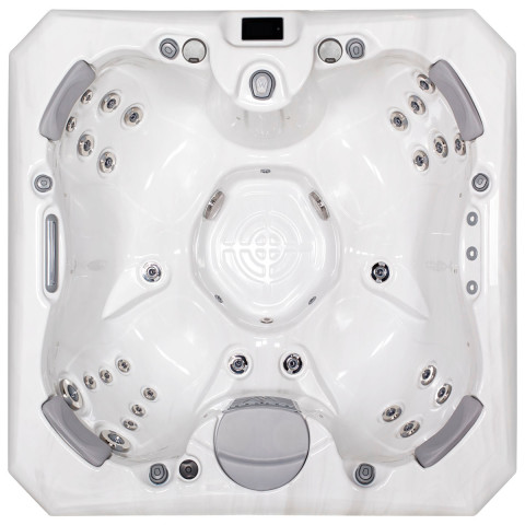 Гідромасажний СПА-басейн Wellis Marbella Standard 190x180x85 см 3-місний 36 форсунок Угорщина