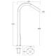 Водяна гармата для басейну AQA Tybsa 110 срібляста 125 см нержавіюча сталь
