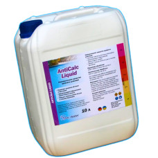 Комплект хімії для басейну Dr.Water AntiCalc Liquid 10 л рідкий. Універсальний засіб потрійної дії
