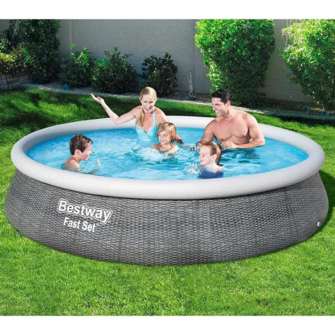 Надувний басейн Bestway 57376 (396x84 см) з картриджним фільтром