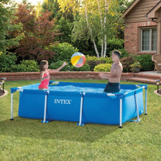 Каркасний басейн Intex 300x200x75 см прямокутний для дітей без фільтра 3,8 м³ (28272)