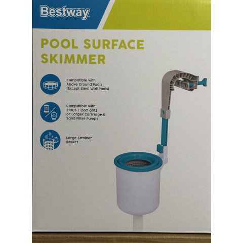 Поверхневий скімер Bestway 58233 для каркасного басейну