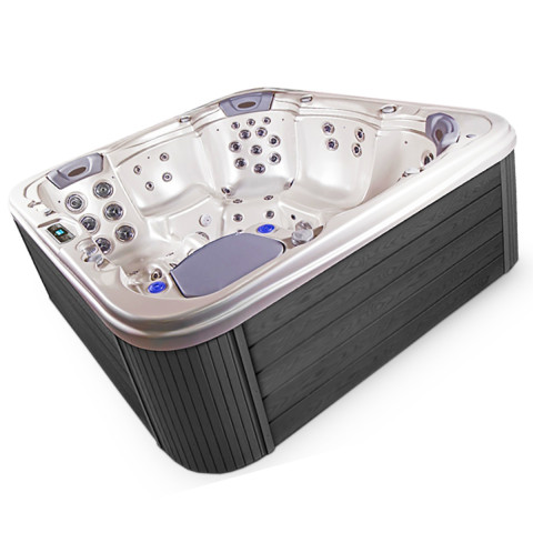 Гідромасажний СПА-басейн Wellis Kilimanjaro 230x230x94 см 6-місний 40+ форсунок Угорщина