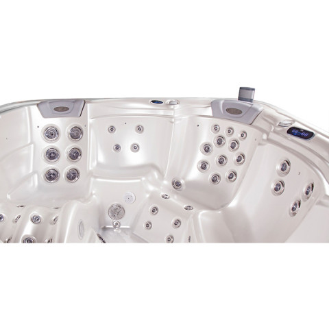 Гідромасажний СПА-басейн Wellis Kilimanjaro 230x230x94 см 6-місний 40+ форсунок Угорщина