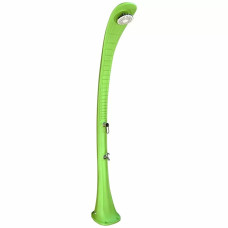 Вуличний душ для дачі та басейну AquaViva Cobra DS-C720VE 32 л зелений 217 см з мийкою для ніг
