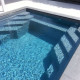 Композитний керамічний басейн Rhino Pools Monaco 1000 Shadow Grey (1000 х 370 х 150 см)